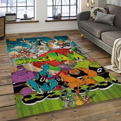 Looney Tunes Characters Cartoon Movie Carpet Rectangle Area Rug For Living Room Bedroom Decor LT11