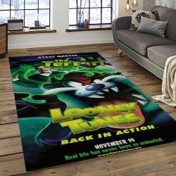 Looney Tunes Characters Cartoon Movie Carpet Rectangle Area Rug For Living Room Bedroom Decor LT15