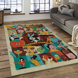 Looney Tunes Characters Cartoon Movie Carpet Rectangle Area Rug For Living Room Bedroom Decor LT21