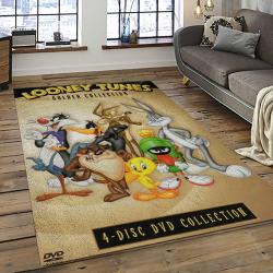 Looney Tunes Characters Cartoon Movie Carpet Rectangle Area Rug For Living Room Bedroom Decor LT36