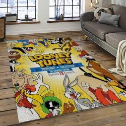 Looney Tunes Characters Cartoon Movie Carpet Rectangle Area Rug For Living Room Bedroom Decor LT37