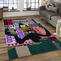 Looney Tunes Characters Cartoon Movie Carpet Rectangle Area Rug For Living Room Bedroom Decor LT40
