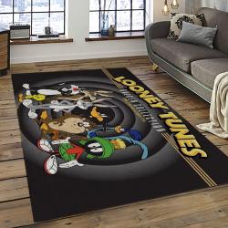 Looney Tunes Characters Cartoon Movie Carpet Rectangle Area Rug For Living Room Bedroom Decor LT43