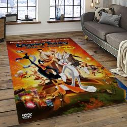 Looney Tunes Characters Cartoon Movie Carpet Rectangle Area Rug For Living Room Bedroom Decor LT47