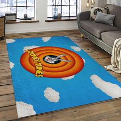 Looney Tunes Characters Cartoon Movie Carpet Rectangle Area Rug For Living Room Bedroom Decor LT52