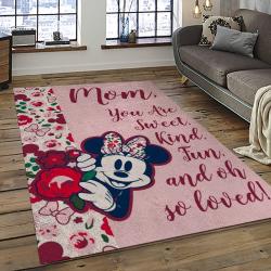 Mickey Mouse Characters Cartoon Movie Carpet Rectangle Area Rug For Living Room Bedroom Decor MME16