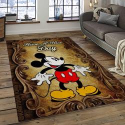 Mickey Mouse Characters Cartoon Movie Carpet Rectangle Area Rug For Living Room Bedroom Decor MME18