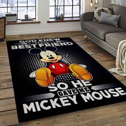 Mickey Mouse Characters Cartoon Movie Carpet Rectangle Area Rug For Living Room Bedroom Decor MME19