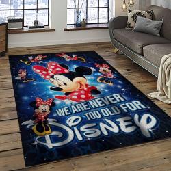 Mickey Mouse Characters Cartoon Movie Carpet Rectangle Area Rug For Living Room Bedroom Decor MME21
