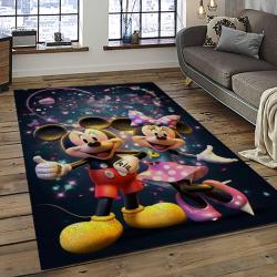 Mickey Mouse Characters Cartoon Movie Carpet Rectangle Area Rug For Living Room Bedroom Decor MME26