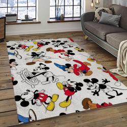 Mickey Mouse Characters Cartoon Movie Carpet Rectangle Area Rug For Living Room Bedroom Decor MME29