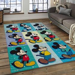 Mickey Mouse Characters Cartoon Movie Carpet Rectangle Area Rug For Living Room Bedroom Decor MME32