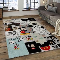 Mickey Mouse Characters Cartoon Movie Carpet Rectangle Area Rug For Living Room Bedroom Decor MME43