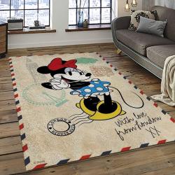 Mickey Mouse Characters Cartoon Movie Carpet Rectangle Area Rug For Living Room Bedroom Decor MME46