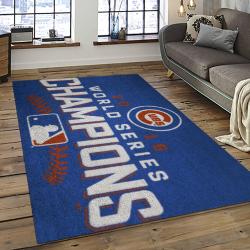 MLB Chicago Cubs Baseball Team Logo Sport Carpet Rectangle Area Rug For Living Room CAC04