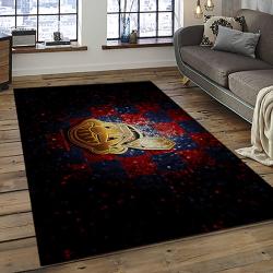 MLB Cleveland Indians Baseball Team Logo Sport Carpet Rectangle Area Rug For Living Room CI28