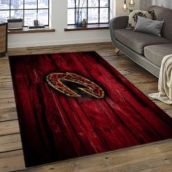 NBA Cleveland Cavaliers Basketball Team Logo Sport Carpet Rectangle Area Rug For Living Room CCA20