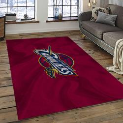 NBA Cleveland Cavaliers Basketball Team Logo Sport Carpet Rectangle Area Rug For Living Room CCA29