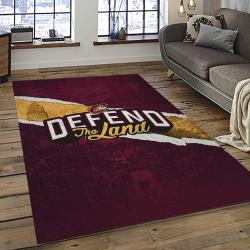 NBA Cleveland Cavaliers Basketball Team Logo Sport Carpet Rectangle Area Rug For Living Room CCA32