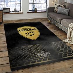 NBA Cleveland Cavaliers Basketball Team Logo Sport Carpet Rectangle Area Rug For Living Room CCA6