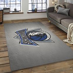 NBA Dallas Mavericks Basketball Team Logo Sport Carpet Rectangle Area Rug For Living Room DMR21
