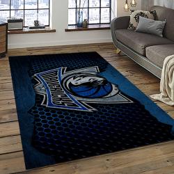 NBA Dallas Mavericks Basketball Team Logo Sport Carpet Rectangle Area Rug For Living Room DMR37