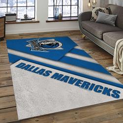 NBA Dallas Mavericks Basketball Team Logo Sport Carpet Rectangle Area Rug For Living Room DMR9