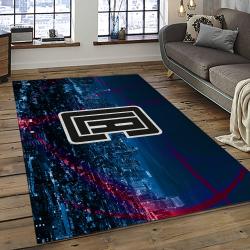 NBA Los Angeles Clippers Basketball Team Logo Sport Carpet Rectangle Area Rug For Living Room LAC20