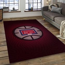 NBA Los Angeles Clippers Basketball Team Logo Sport Carpet Rectangle Area Rug For Living Room LAC25