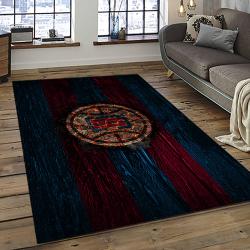 NBA Los Angeles Clippers Basketball Team Logo Sport Carpet Rectangle Area Rug For Living Room LAC30