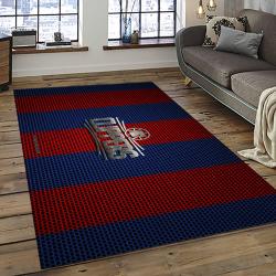 NBA Los Angeles Clippers Basketball Team Logo Sport Carpet Rectangle Area Rug For Living Room LAC37