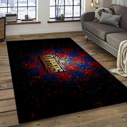NBA Los Angeles Clippers Basketball Team Logo Sport Carpet Rectangle Area Rug For Living Room LAC39