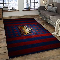 NBA Los Angeles Clippers Basketball Team Logo Sport Carpet Rectangle Area Rug For Living Room LAC41