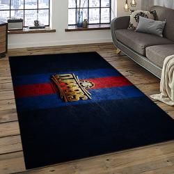 NBA Los Angeles Clippers Basketball Team Logo Sport Carpet Rectangle Area Rug For Living Room LAC42