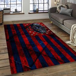 NBA New Orleans Pelicans Basketball Team Logo Sport Carpet Rectangle Area Rug For Living Room NOP32