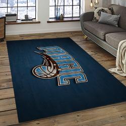 NBA Orlando Magic Basketball Team Logo Sport Carpet Rectangle Area Rug For Living Room OLM13