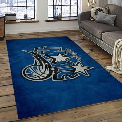 NBA Orlando Magic Basketball Team Logo Sport Carpet Rectangle Area Rug For Living Room OLM14
