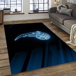 NBA Orlando Magic Basketball Team Logo Sport Carpet Rectangle Area Rug For Living Room OLM16