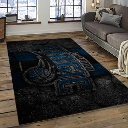 NBA Orlando Magic Basketball Team Logo Sport Carpet Rectangle Area Rug For Living Room OLM22