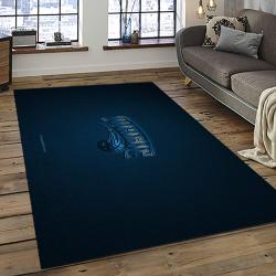 NBA Orlando Magic Basketball Team Logo Sport Carpet Rectangle Area Rug For Living Room OLM23