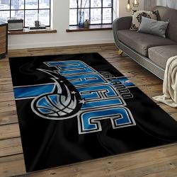 NBA Orlando Magic Basketball Team Logo Sport Carpet Rectangle Area Rug For Living Room OLM24