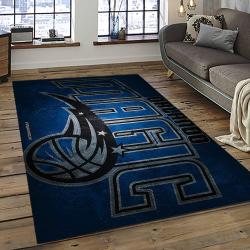 NBA Orlando Magic Basketball Team Logo Sport Carpet Rectangle Area Rug For Living Room OLM25