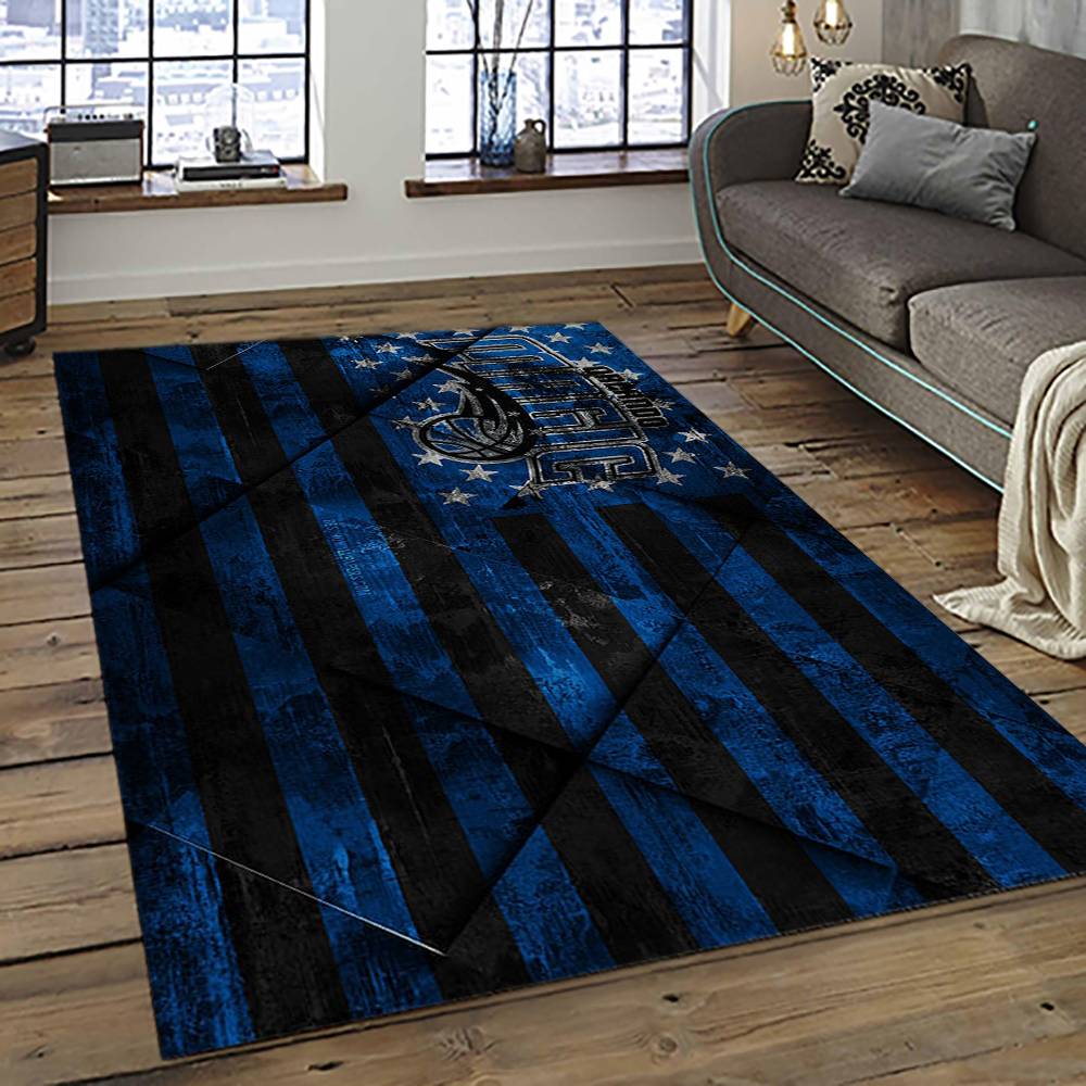 NBA Orlando Magic Basketball Team Logo Sport Carpet Rectangle Area Rug For Living Room OLM7
