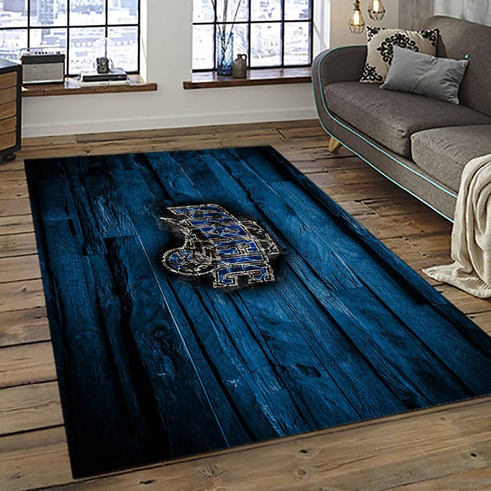 NBA Orlando Magic Basketball Team Logo Sport Carpet Rectangle Area Rug For Living Room OLM8
