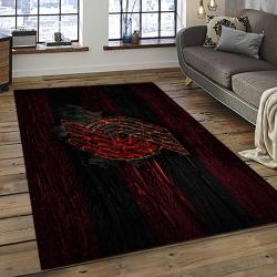 NBA Portland Trail Blazers Basketball Team Logo Sport Carpet Rectangle Area Rug For Living Room PTB23