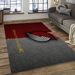 NBA Portland Trail Blazers Basketball Team Logo Sport Carpet Rectangle Area Rug For Living Room PTB28