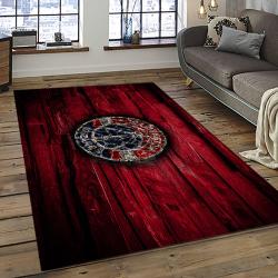 NBA Washington Wizards Basketball Team Logo Sport Carpet Rectangle Area Rug For Living Room WSW21