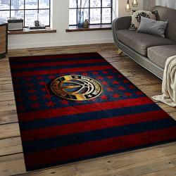 NBA Washington Wizards Basketball Team Logo Sport Carpet Rectangle Area Rug For Living Room WSW24