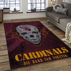 NFL Arizona Cardinals Football Team Logo Sport Carpet Rectangle Area Rug For Living Room AC09