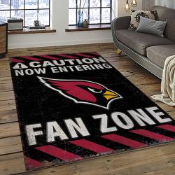 NFL Arizona Cardinals Football Team Logo Sport Carpet Rectangle Area Rug For Living Room AC14
